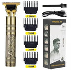 Vintage T9 Professional Hair & Beard Trimmer – Cordless Rechargeable Hair Clipper