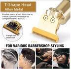 Vintage T9 Professional Hair & Beard Trimmer – Cordless Rechargeable Hair Clipper