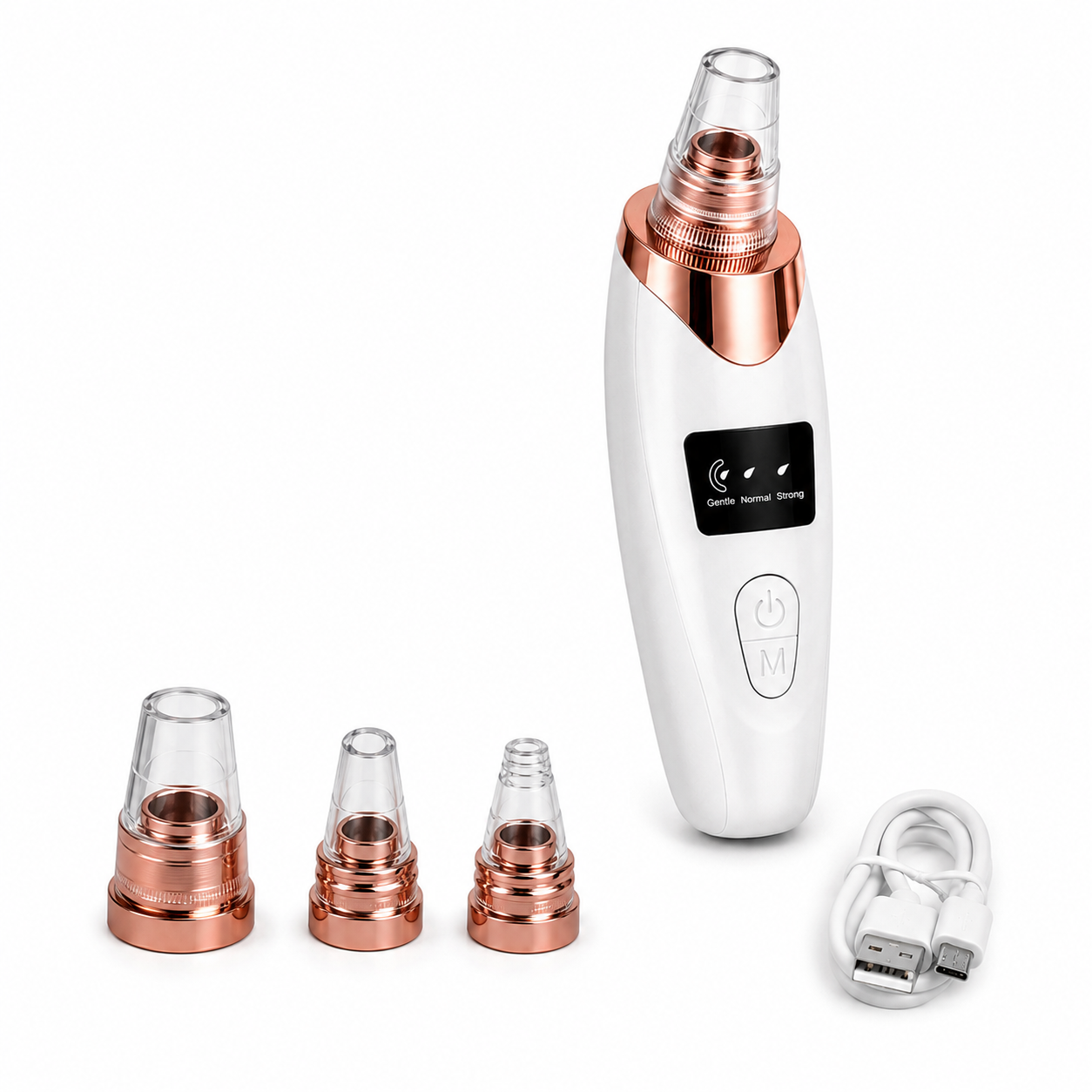 Electric Blackhead Remover Vacuum – USB Rechargeable Facial Pore Cleaner
