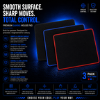 Gaming Mouse Pad – Anti-Slip Soft Cloth Mouse Mat